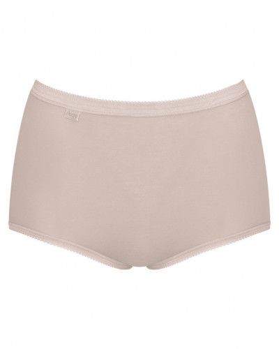 Calzoncillo maxi Sloggi Basic + (Paquete de 3) (Violet/beige/blanc)