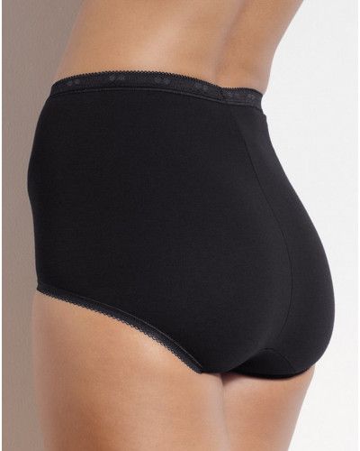 Slips maxi Sloggi Basic + (Lot de 3) (Blanc/noir/beige)