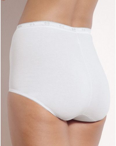 Slips maxi Sloggi Basic + (Lot de 3) (Blanc/noir/beige)