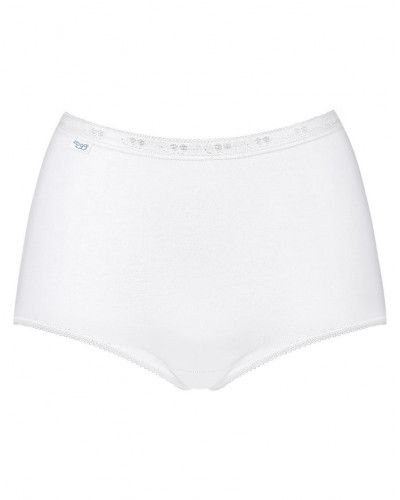 Maxi brief Sloggi Basic + (Pack of 3) (Blanc/noir/beige)