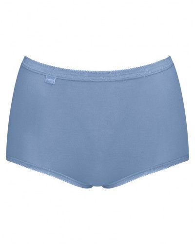 Bragas Maxi Basic + (Paquete de 4) Sloggi (Blanc/marine/bleu/gris)