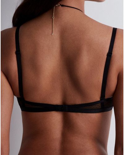 Bralette Aubade Fauve Illusion (Black)