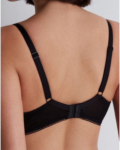Soutien-gorge corbeille armatures Aubade Illusion Fauve (Noir)