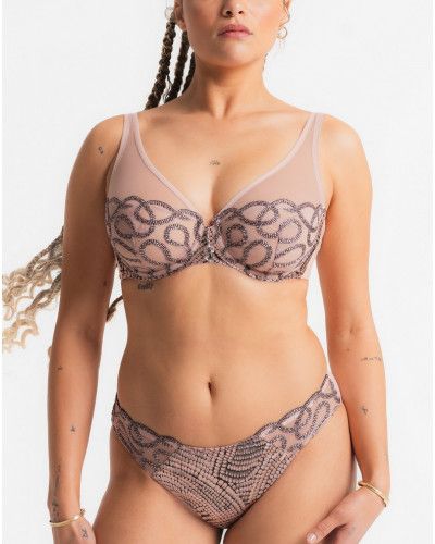 Sujetador foulard Louisa Bracq Divine (Santal)