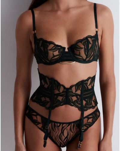 Underwired demi bra Aubade Into The Groove (Forest)