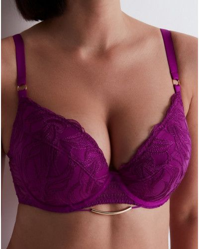 Soutien-gorge plunge coussinet Aubade Into The Groove (Pink Karma)