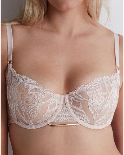 Underwired half cup bra Aubade Into The Groove (Sandstone)