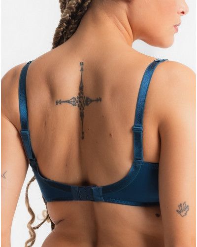 Underwired Bra Louisa Bracq Electric Waves (Neon Botanica)