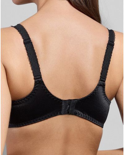 Underwired molded bra Empreinte Leïa (Black)