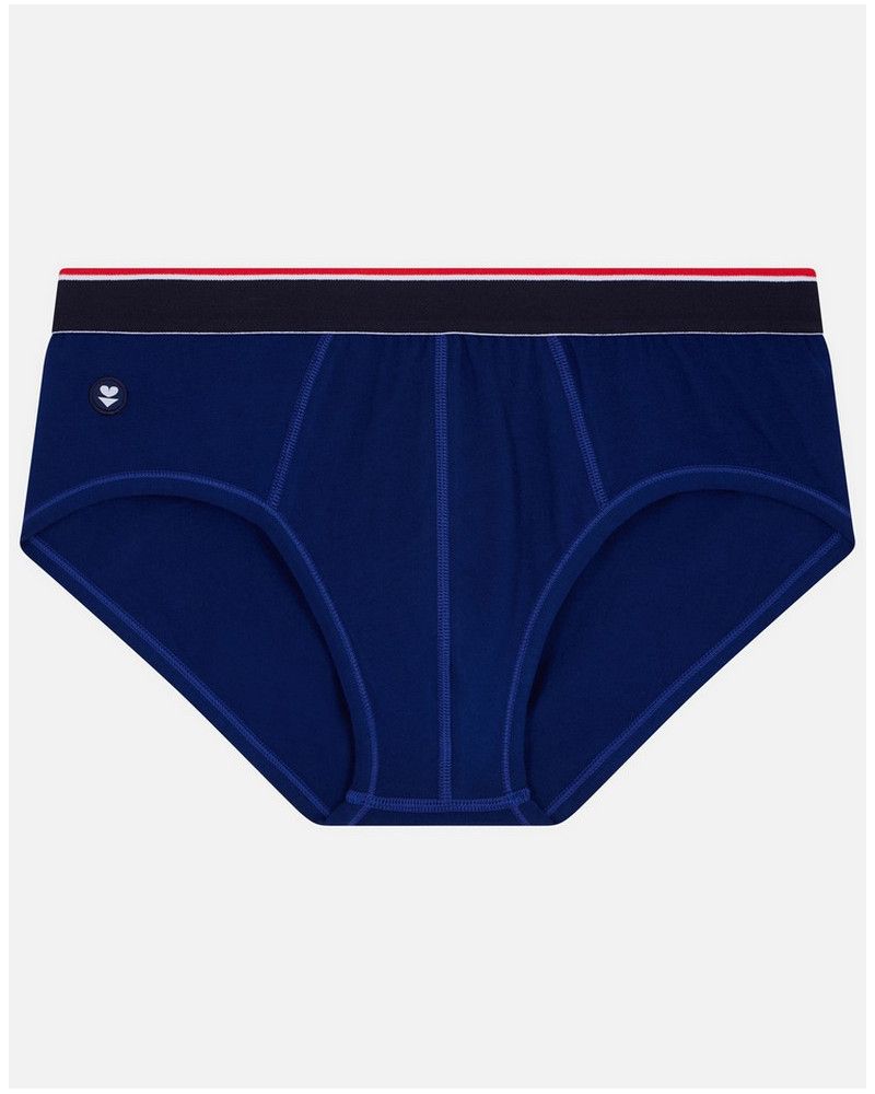 Slip en coton Le Slip Français Terrible (Indigo)