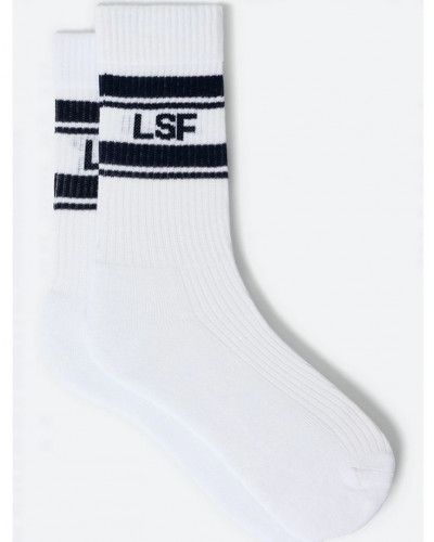 Socks cotton Le Slip Français Wilfried (Blanc)
