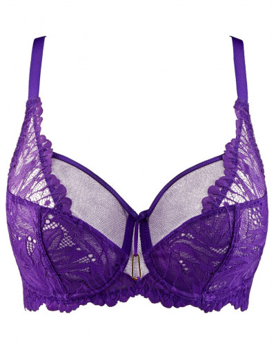 Underwired bra Aubade Flowermania (Poison Purple)