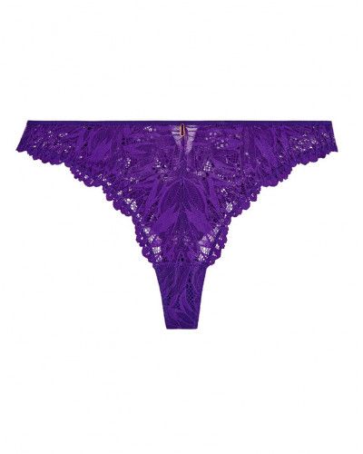 Tanga Aubade Flowermania (Poison Purple)