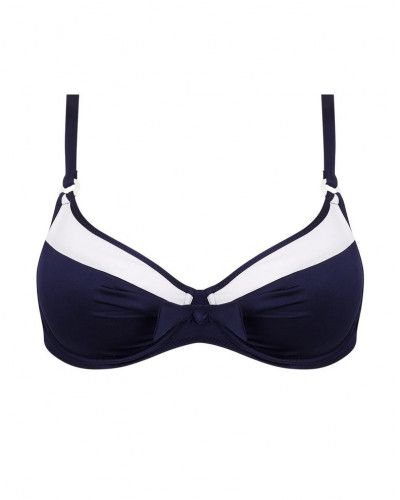Soutien-gorge de bain armatures Antigel La Skippeuse (Marine Skippeuse)