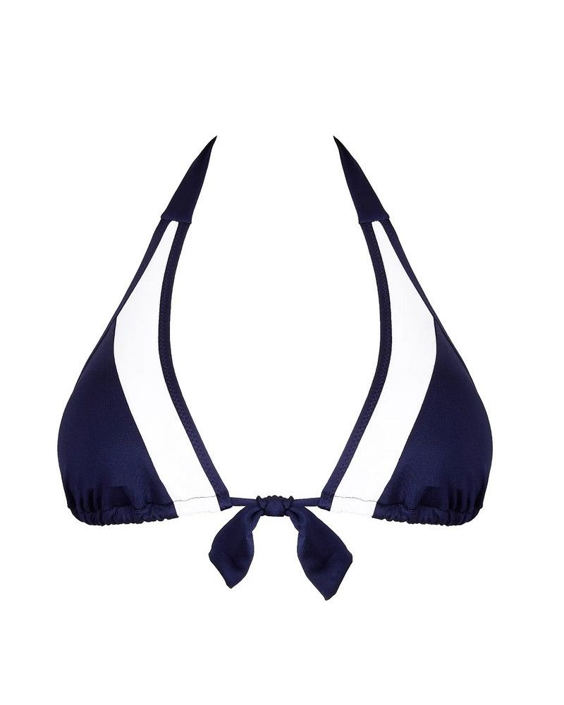 Bath foam triangle bra Antigel La Skippeuse (Marine Skippeuse)