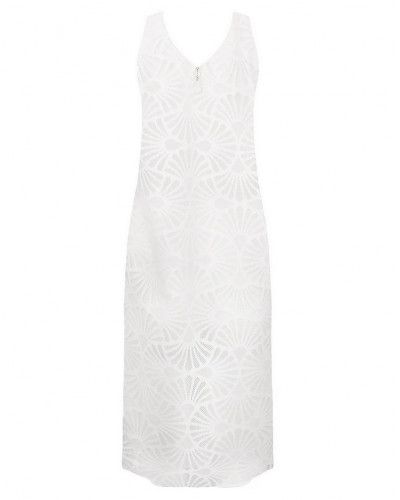 Long beach dress Antigel La Muse Dentelle (White)