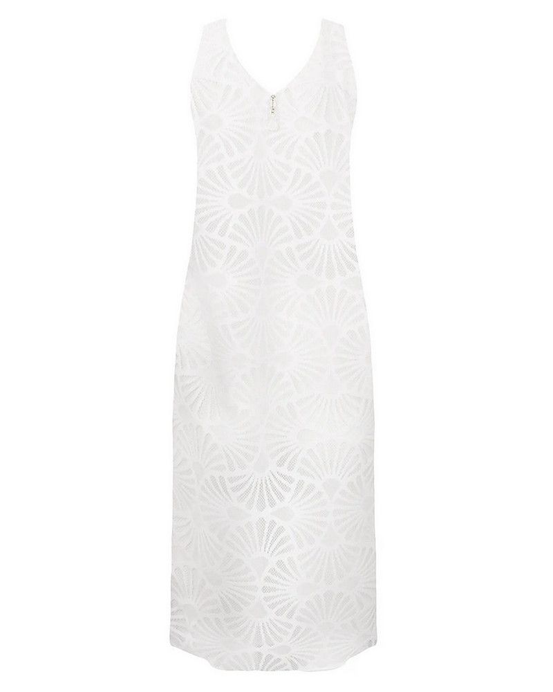 Long beach dress Antigel La Muse Dentelle (White)
