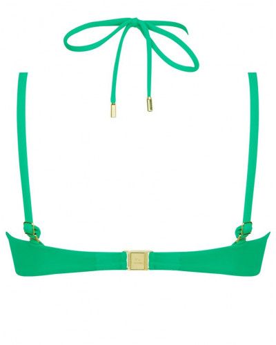 Padded bandeau bath bra Lise Charmel Grâce Infinie (Emeraude Infini)