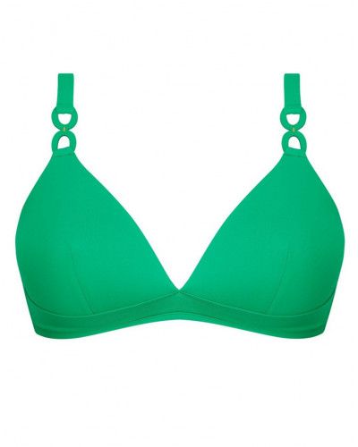 Soutien-gorge de bain coque triangle Lise Charmel Grâce Infinie (Emeraude Infini)