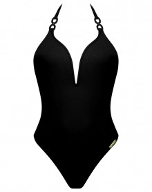 One-piece seduction swimsuit Lise Charmel Grâce Infinie (Black)