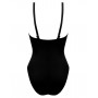 One-piece swimsuit with support Lise Charmel Grâce Infinie (Black)