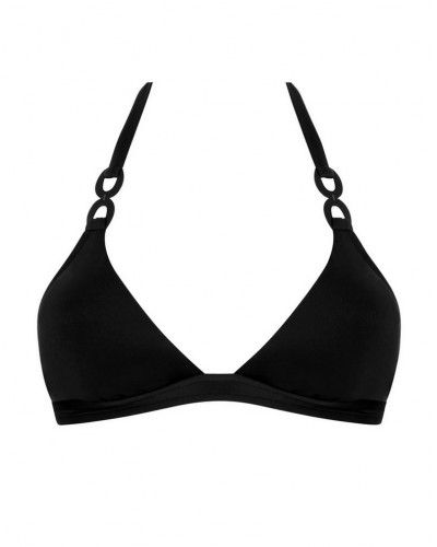 Wireless triangle bath bra Lise Charmel Grâce Infinie (Black)