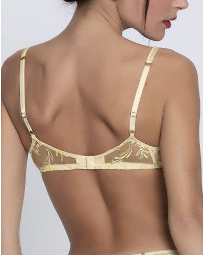 Soutien-gorge corbeille Lise Charmel Frisson D'or (Or Rose)