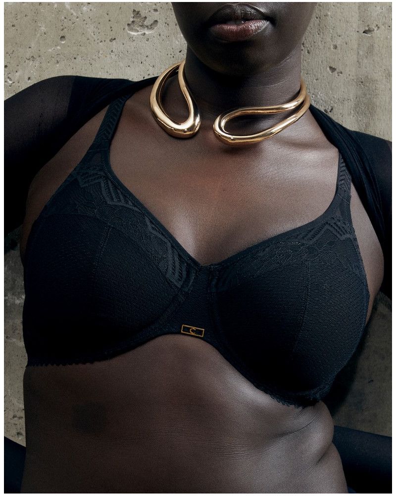 Underwired bra Chantelle Origins (Black)