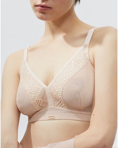 Sujetador sin aros Chantelle Origins (Beige Doré)