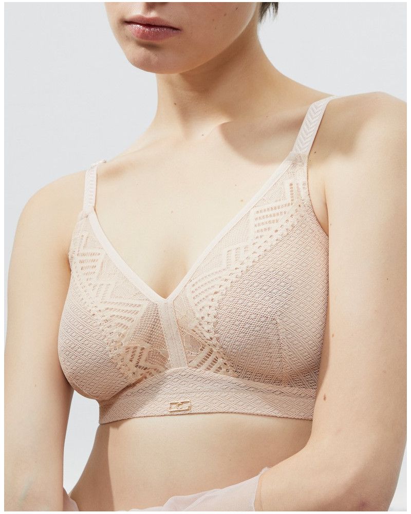 Wireless bra Chantelle Origins (Beige Doré)
