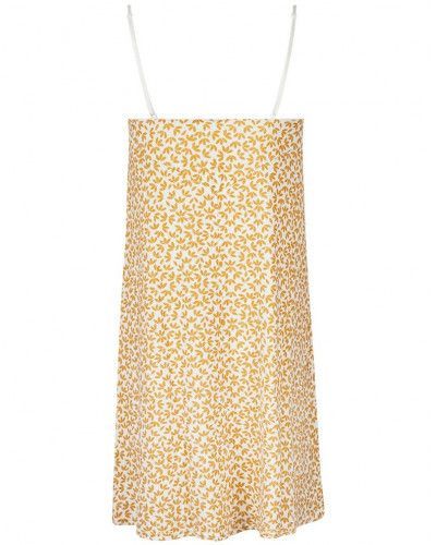 Nightdress thin straps Antigel Crochet Bohème (Camel Bohème)