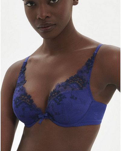 Soutien-gorge push-up Simone Pérèle Wish (Bleu Electrique)