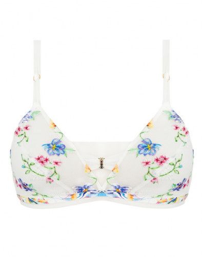 Brassière bandeau Lise Charmel Baisers Légers (Bleus Légers)