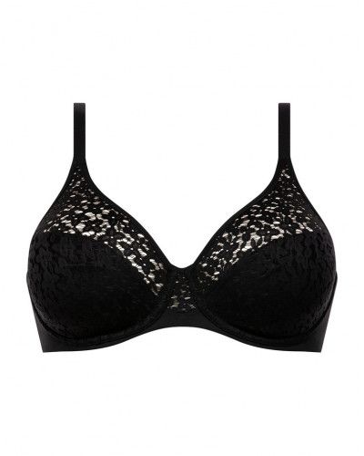 Underwired molded bra Chantelle Easy Feel Norah (Black)