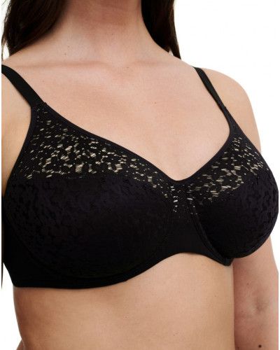Underwired molded bra Chantelle Easy Feel Norah (Black)