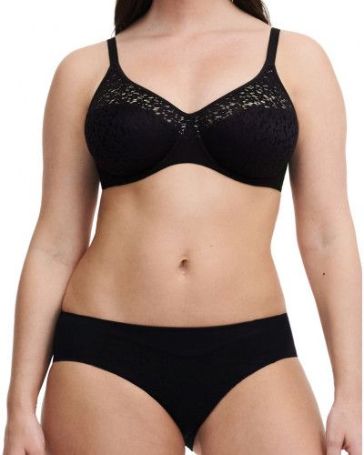 Underwired molded bra Chantelle Easy Feel Norah (Black)