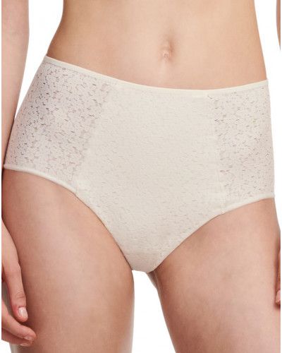 Culotte couvrante taille haute Chantelle Easy Feel Norah (Talc)