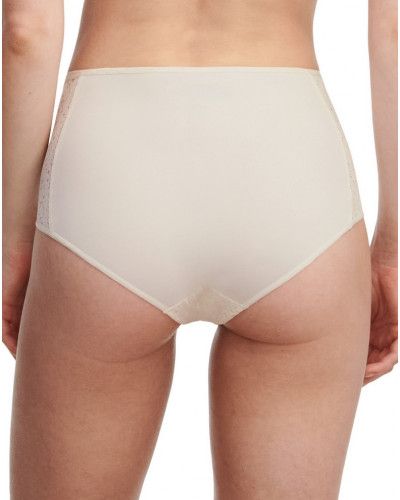Culotte couvrante taille haute Chantelle Easy Feel Norah (Talc)