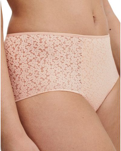Culotte couvrante taille haute Chantelle Easy Feel Norah (Beige Doré)