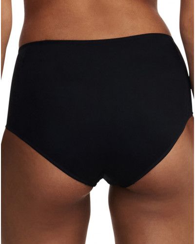 Culotte couvrante taille haute Chantelle Easy Feel Norah (Noir)