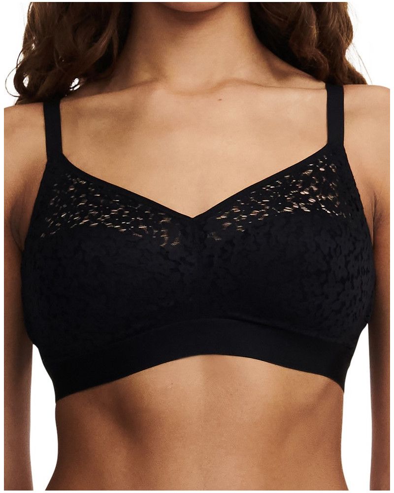 Sujetador sin aros Chantelle Easy Feel Norah (Negro)