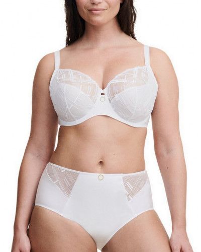Underwired envelopping bra Chantelle Graphic Support (White)