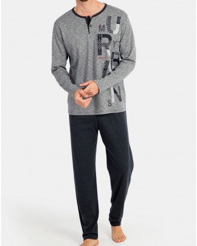 Pyjamas long-sleeved urban Massana (Multicolour)