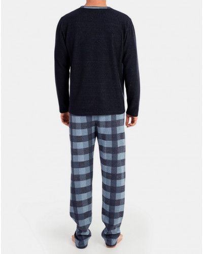 Pyjamas punto milano mountains long-sleeved Massana (Multicolour)