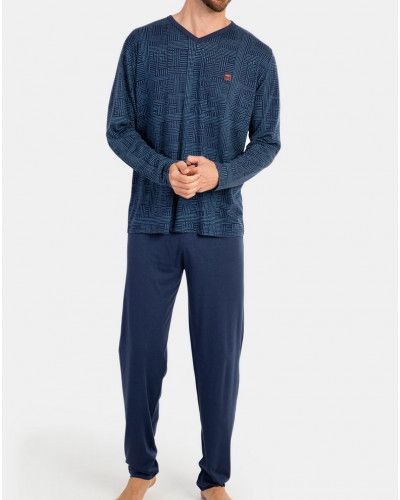 Pijama algodón modal ultrasuave Massana (Multicolor)