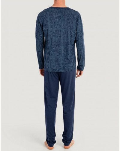 Pyjama coton modal ultra doux Massana (Multicolore)