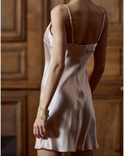 Tracy Marjolaine babydoll 100% silk (Sable)