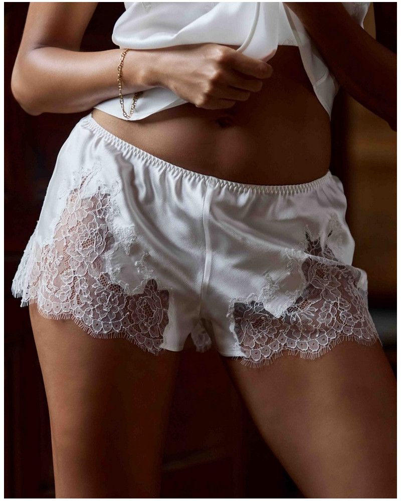 100% silk shorts Baccarat Marjolaine (Naturel)