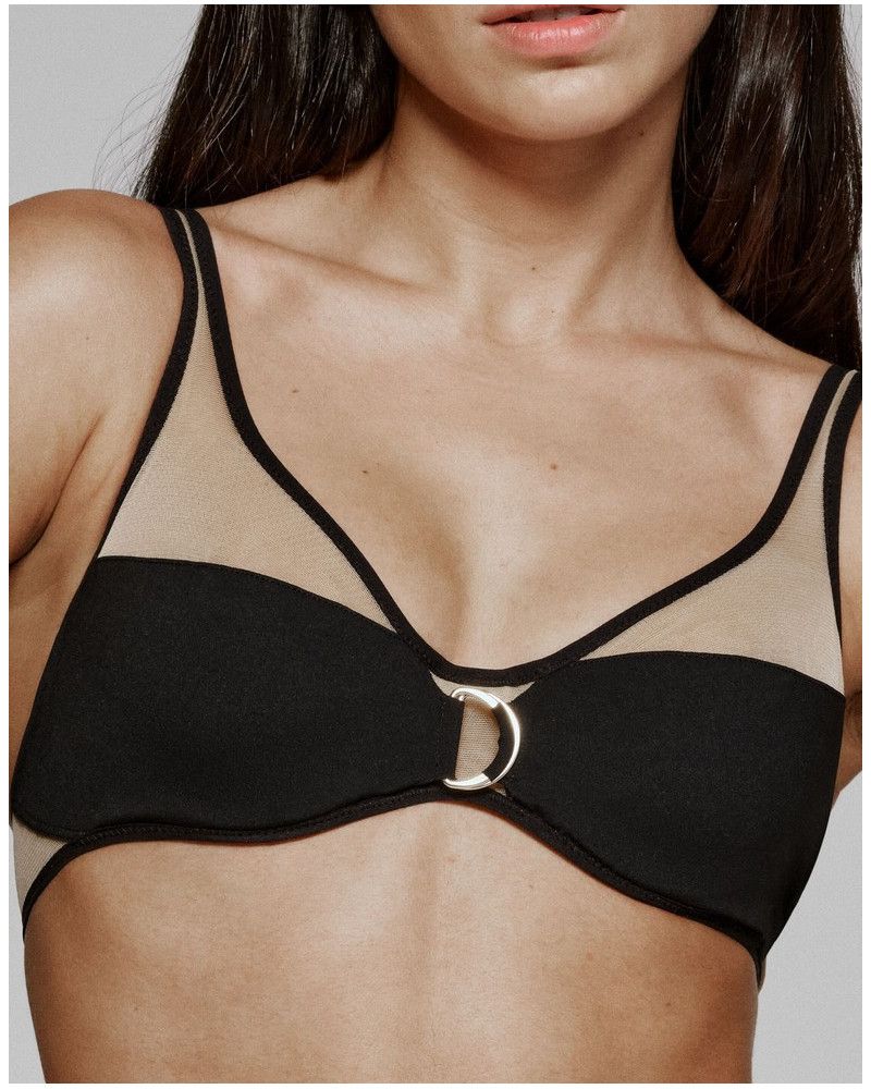 Full cup bra Sarda Avit (Black)