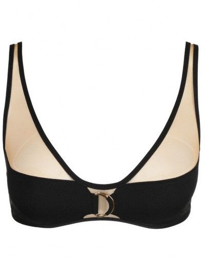 Soutien-gorge plunge coque Sarda Avit (Noir)